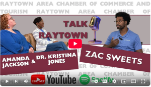 Image featuring the show's host, Zac Sweets, alongside CAPA's guests, Amanda Jackson and Dr. Kristina Jones.